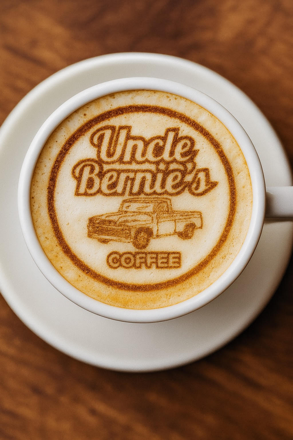 Latte (16 oz) | Uncle Bernie's Coffee
